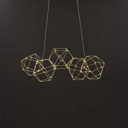 Nova Luce Nebula LED podélné závěsné svítidlo