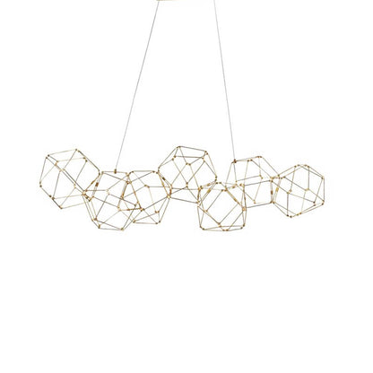 Nova Luce Nebula LED podélné závěsné svítidlo