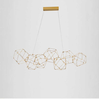 Nova Luce Nebula LED podélné závěsné svítidlo