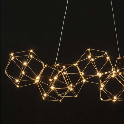 Nova Luce Nebula LED podélné závěsné svítidlo