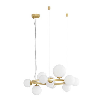 Nova Luce Odillia G9 závěsný kruhový lustr