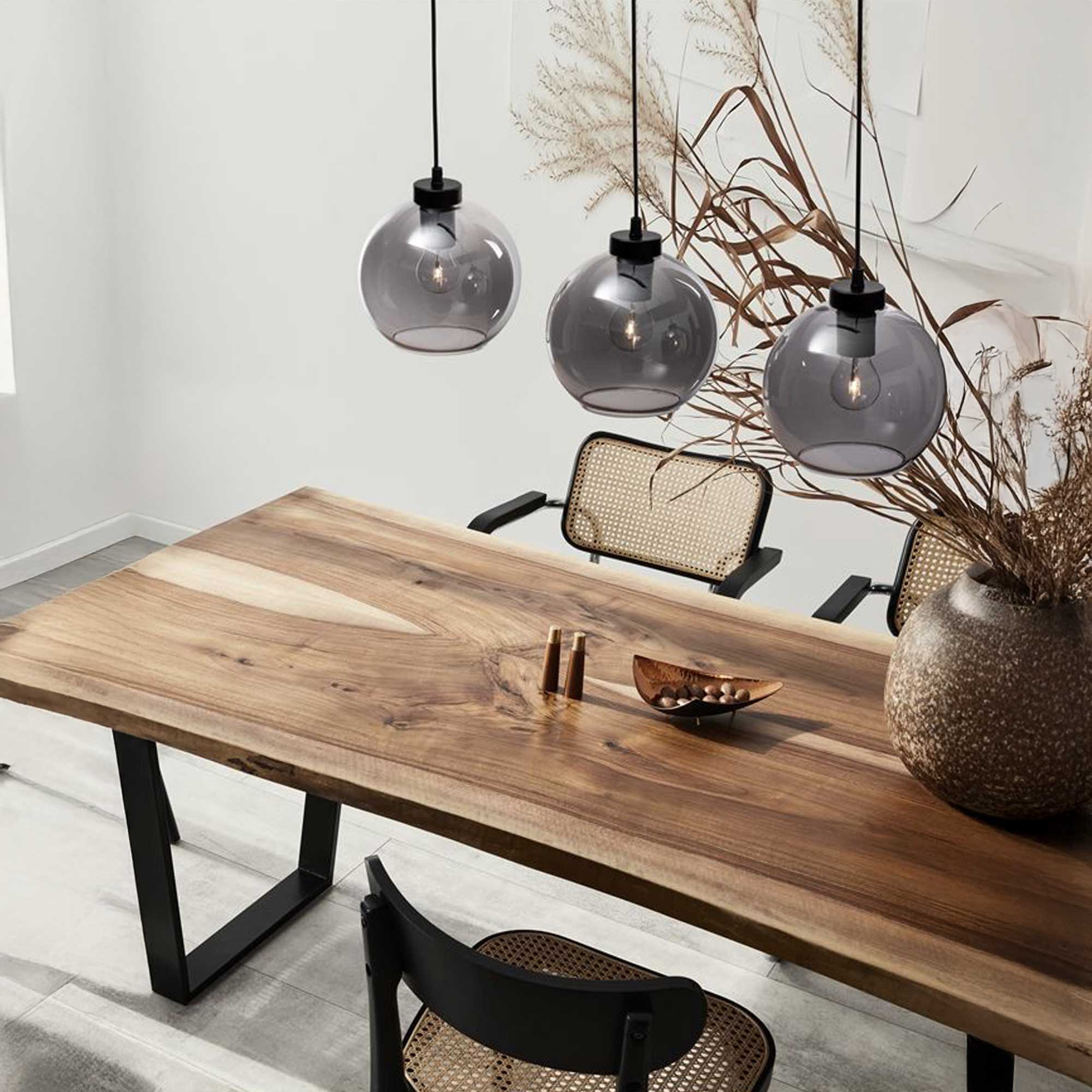 Nova Luce Palmer E27 Glas  längs