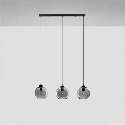 Nova Luce Palmer E27 Glas  längs