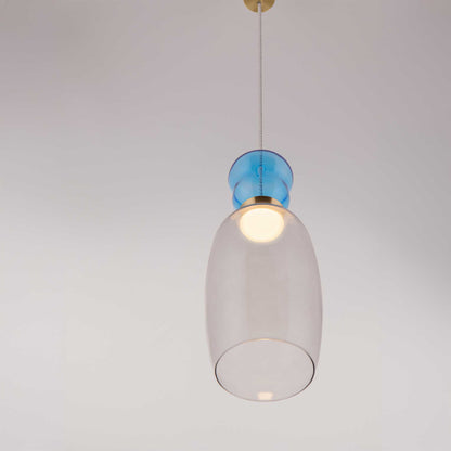 Nova Luce Pluma LED skleněné závěsné svítidlo