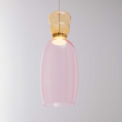 Nova Luce Pluma LED skleněné závěsné svítidlo