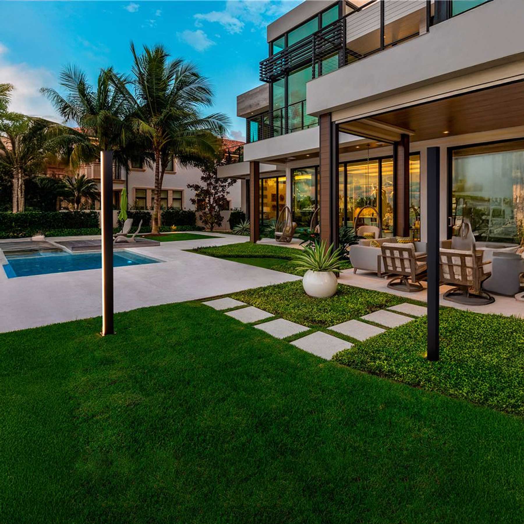 Nova Luce Sasso LED sloupkové svítidlo IP54