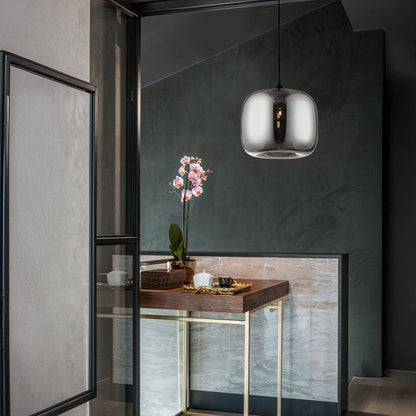 Nova Luce Savaz E27 skleněné závěsné svítidlo