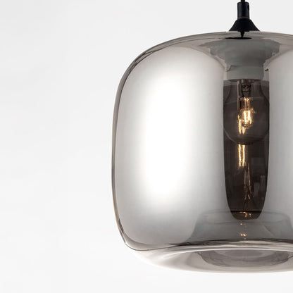 Nova Luce Savaz E27 skleněné závěsné svítidlo