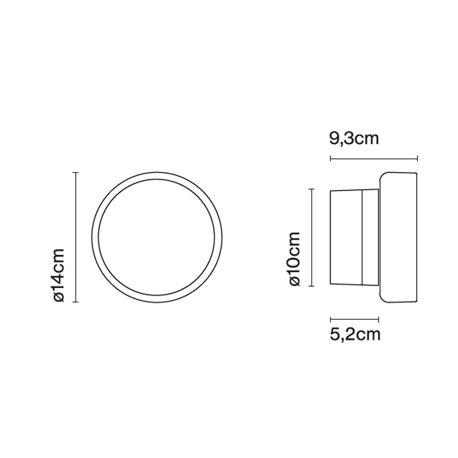 Marset Roc LED Wandleuchte 