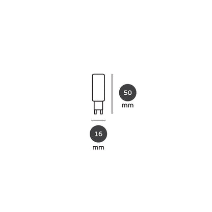 LED-Glühbirne VK Light G9 3 W, dimmbar