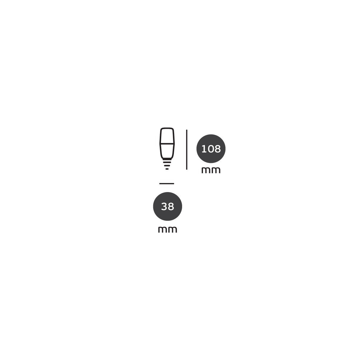 LED-Glühbirne VK Light Long E27 630 lm 7 W