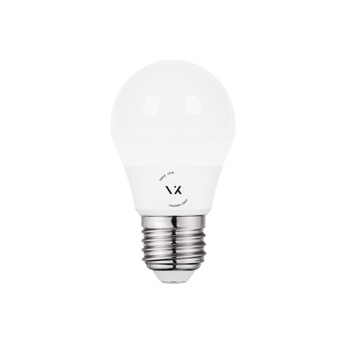 LED-Glühbirne VK Light Mini Globe Plastic E27 540 lm, Ø 45, 6 W