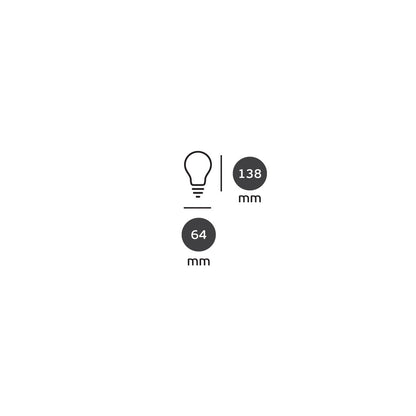 LED-Glühbirne VK Light Filament Clear E27