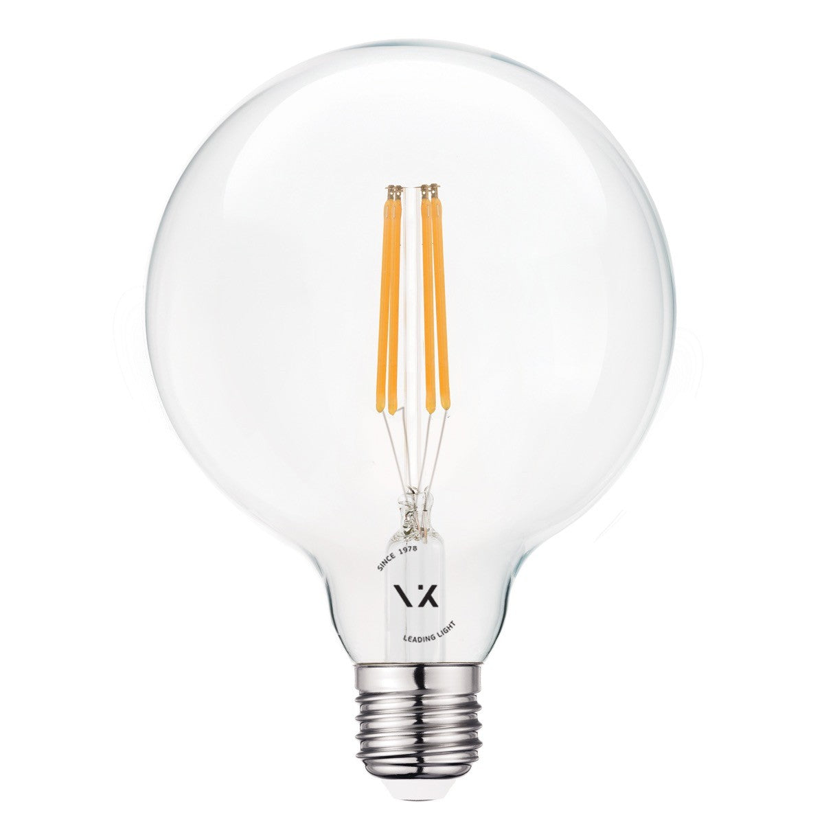 LED-Glühbirne VK Light Globo Filament Clear E27 ø125 2700K