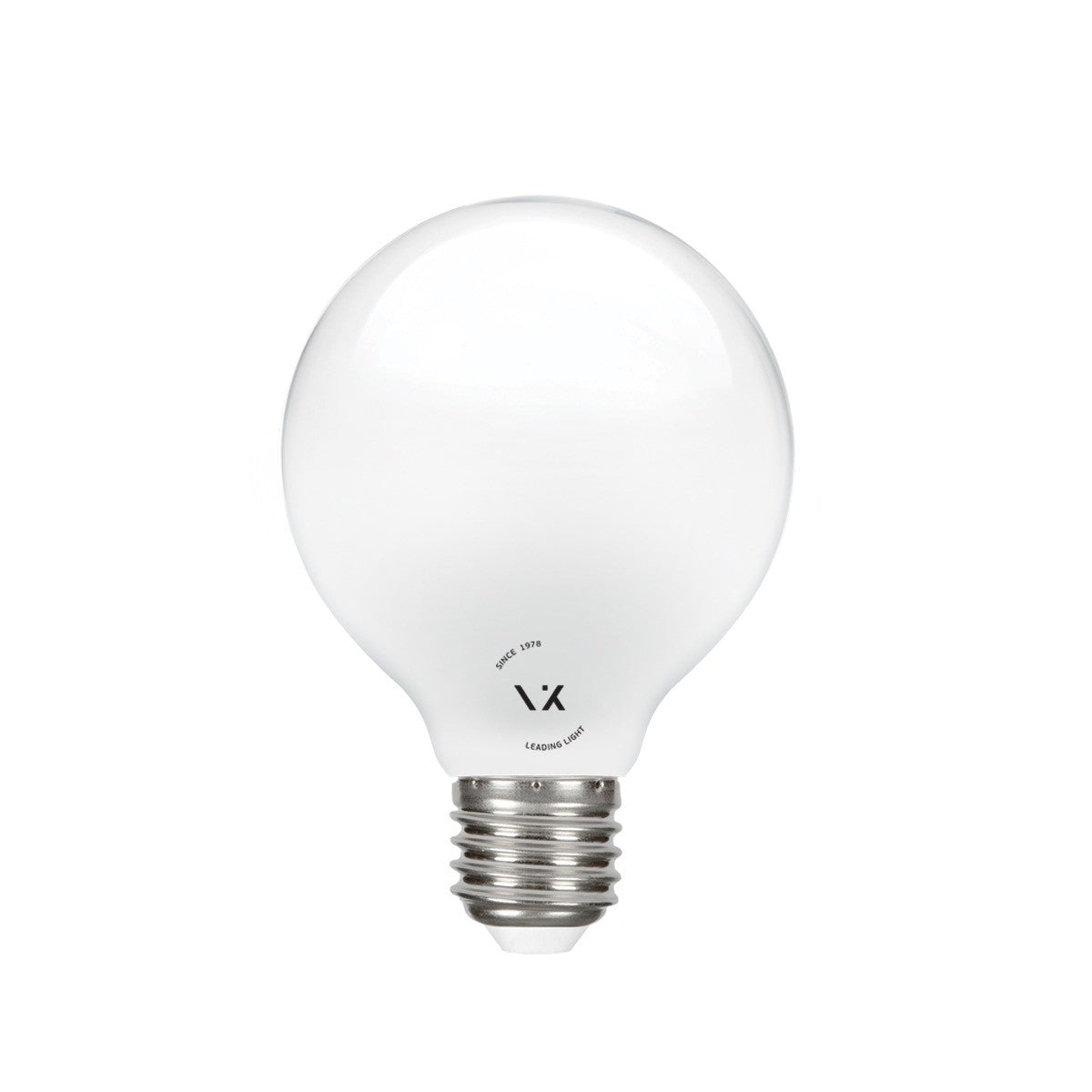 LED-Glühbirne VK Light Globo Filament Milky E27