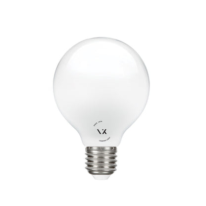 LED-Glühbirne VK Light Globo Filament Milky E27