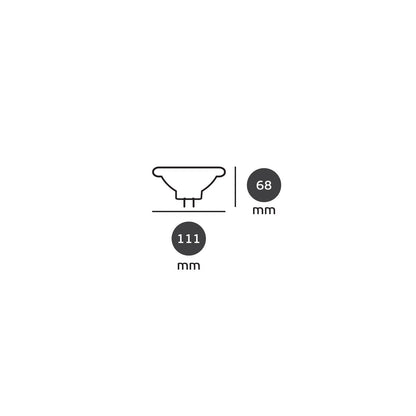 LED-Glühbirne VK Light GU10 1000 lm 12 W, dimmbar