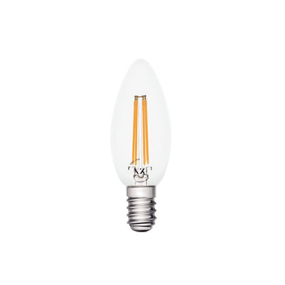 LED-Glühbirne VK Light Candle Filament Clear E14 2700 K 5 W, dimmbar