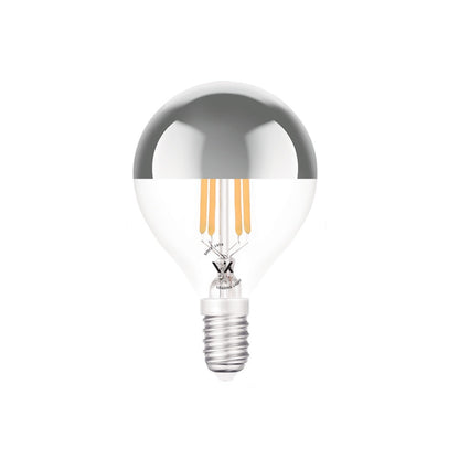 LED-Glühbirne VK Light Mini Globe Filament Silver E14 2700 K 4,5 W, dimmbar