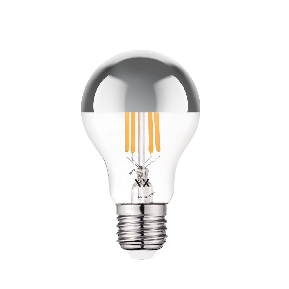 LED-Glühbirne VK Light Classic Filament Silver E27 2700K 7W dimmbar