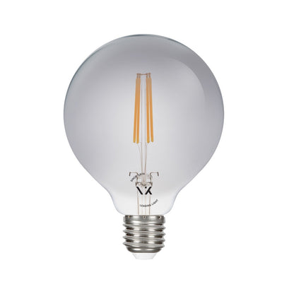 LED-Glühbirne VK Light Globo Filament Dark Grey E27 2700K 7W dimmbar
