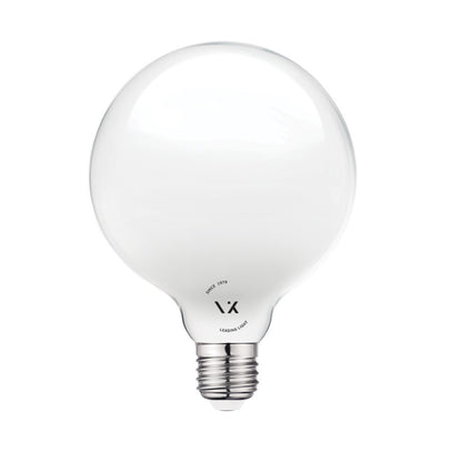 LED-Glühbirne VK Light Globo Filament Milky E27