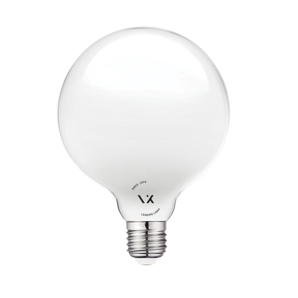 LED-Glühbirne VK Light Globo Filament Milky E27