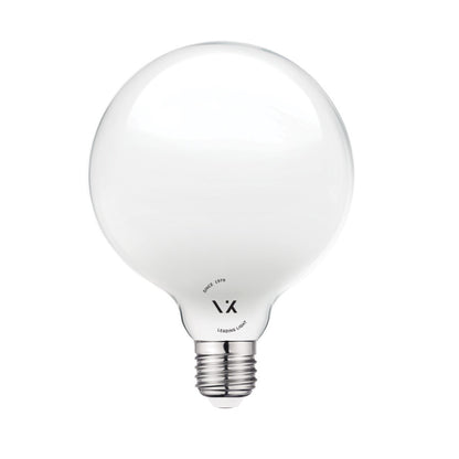 LED-Glühbirne VK Light Globo Filament Milky E27