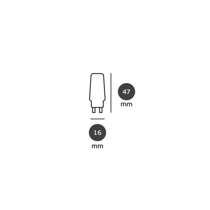 LED-Glühbirne VK Light G9 2 W, dimmbar