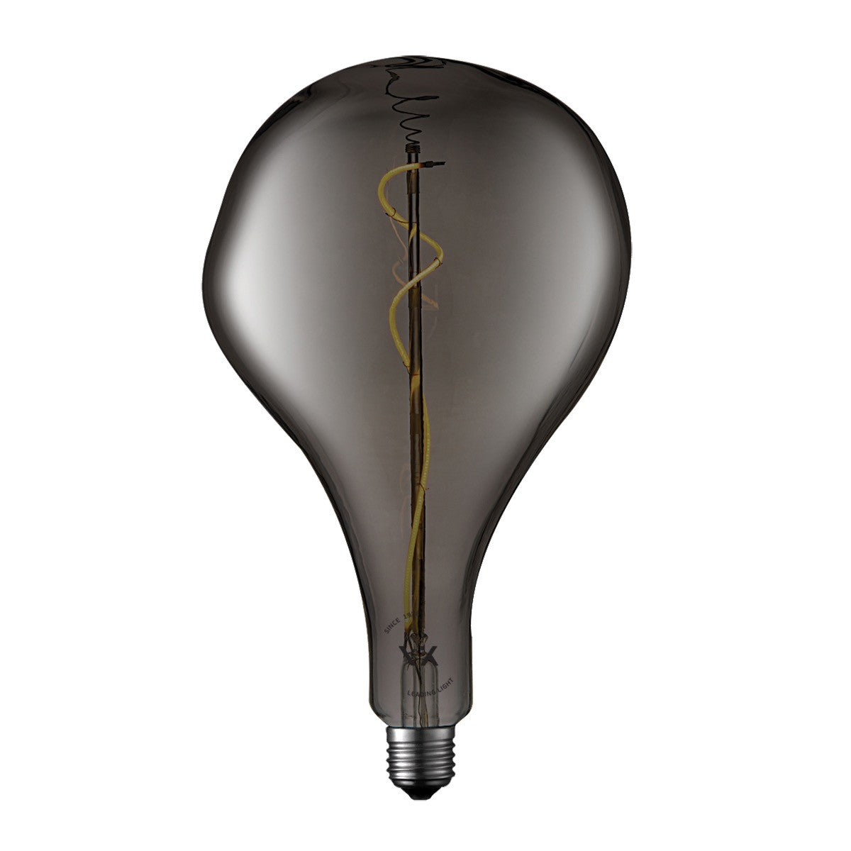LED-Glühbirne VK Light Spiral Filament Dark Grey E27 2200K 3W dimmbar