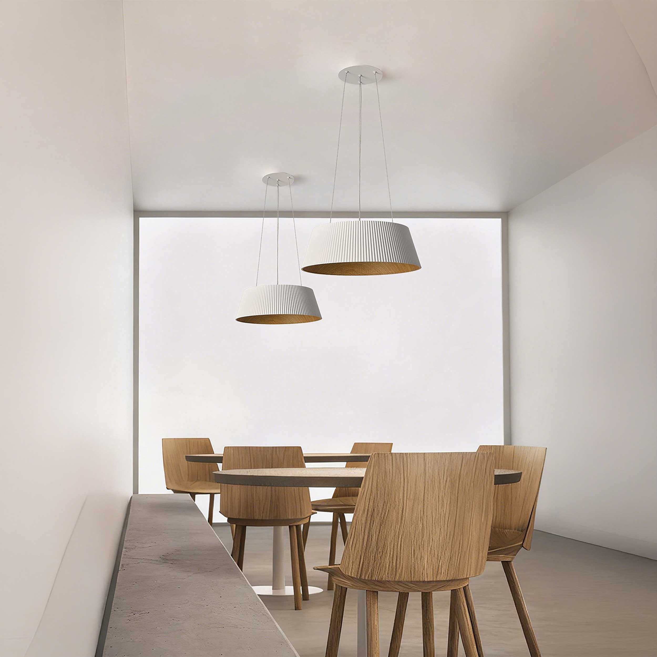 VK Light Aelia Wood LED Hängeleuchte 