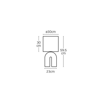 VK Light Arch E27 Tischlampe 
