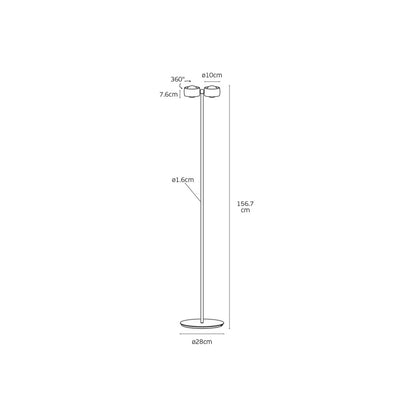 VK Light Aura LED Stehleuchte 