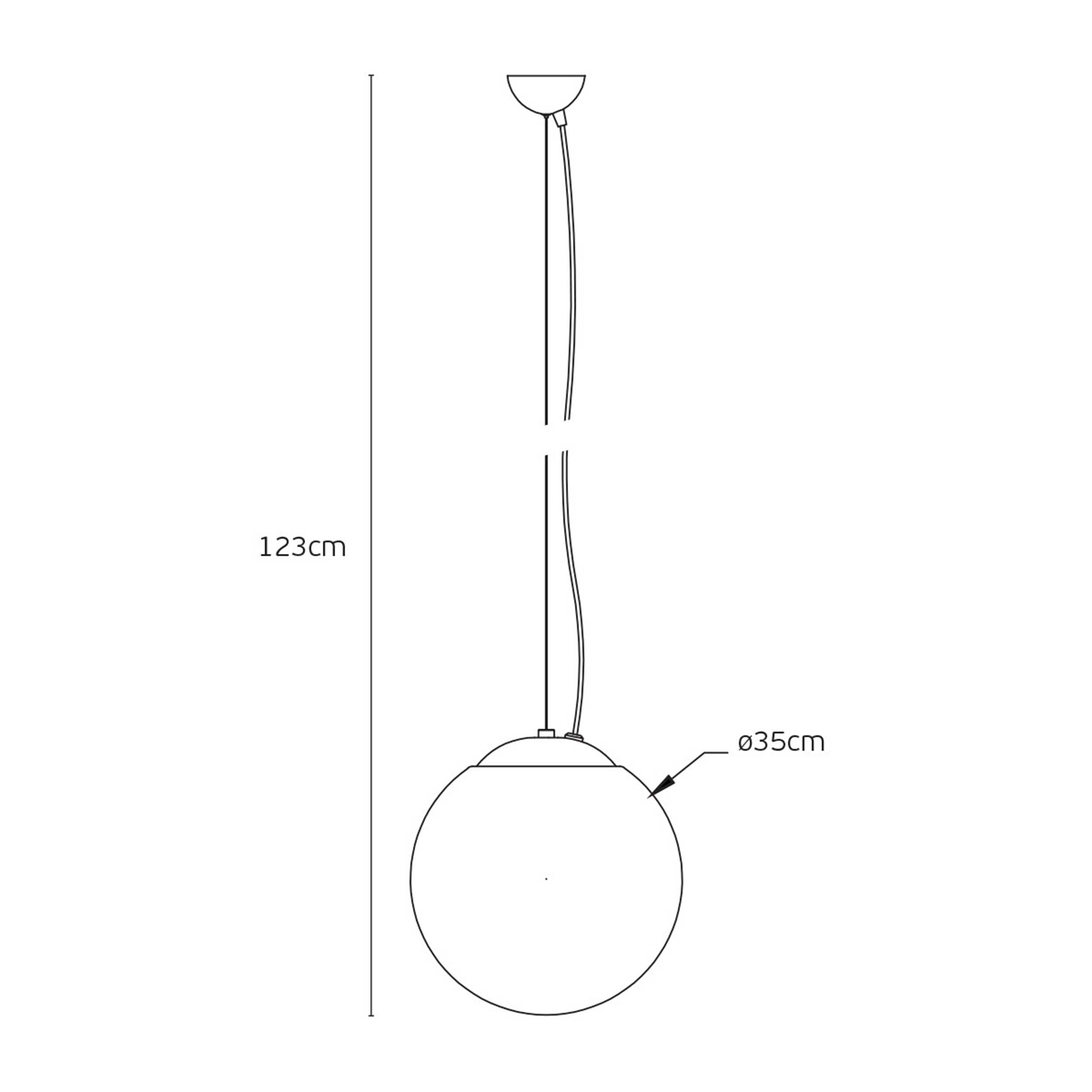 VK Light Bala LED Hängeleuchte  IP54
