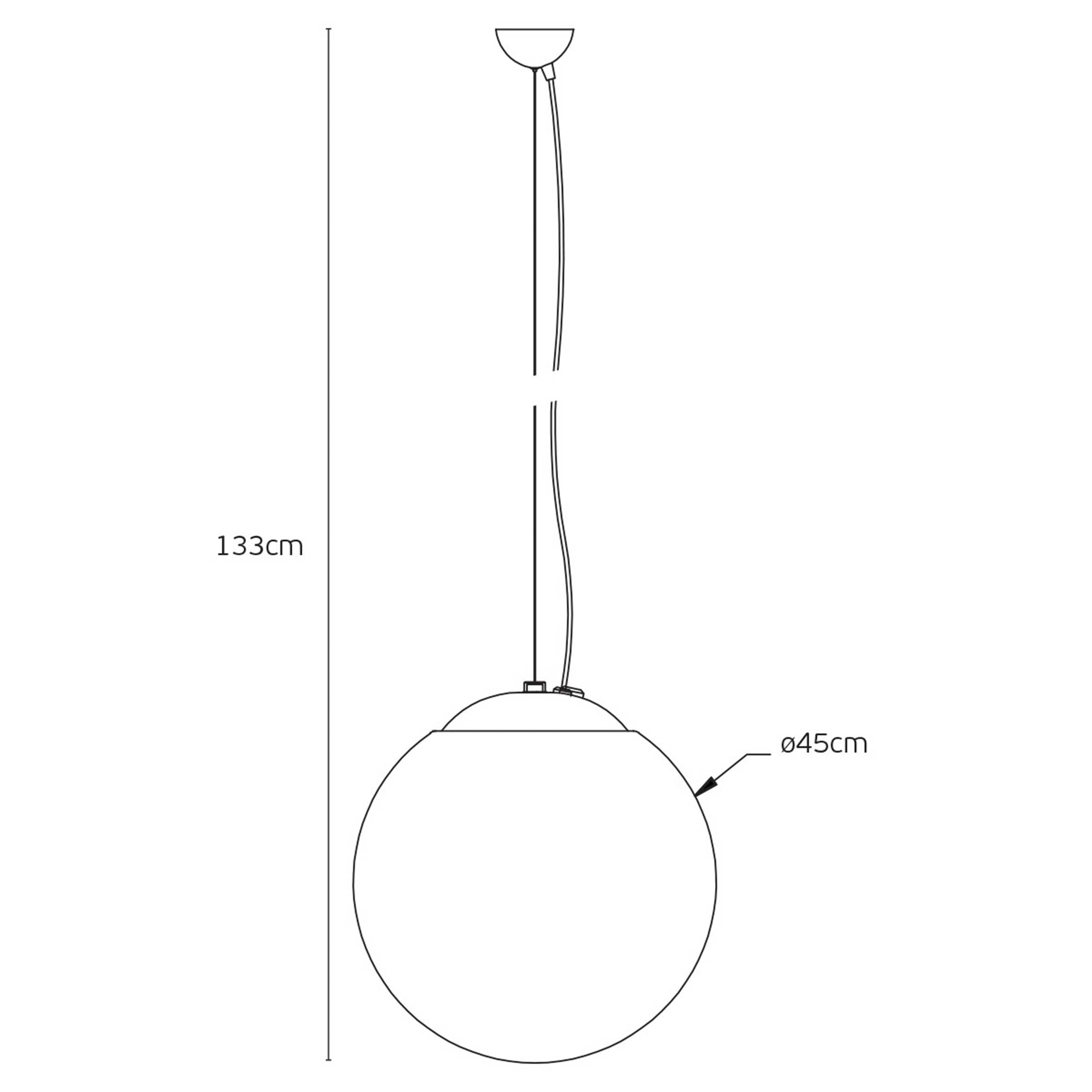 VK Light Bala LED Hängeleuchte  IP54