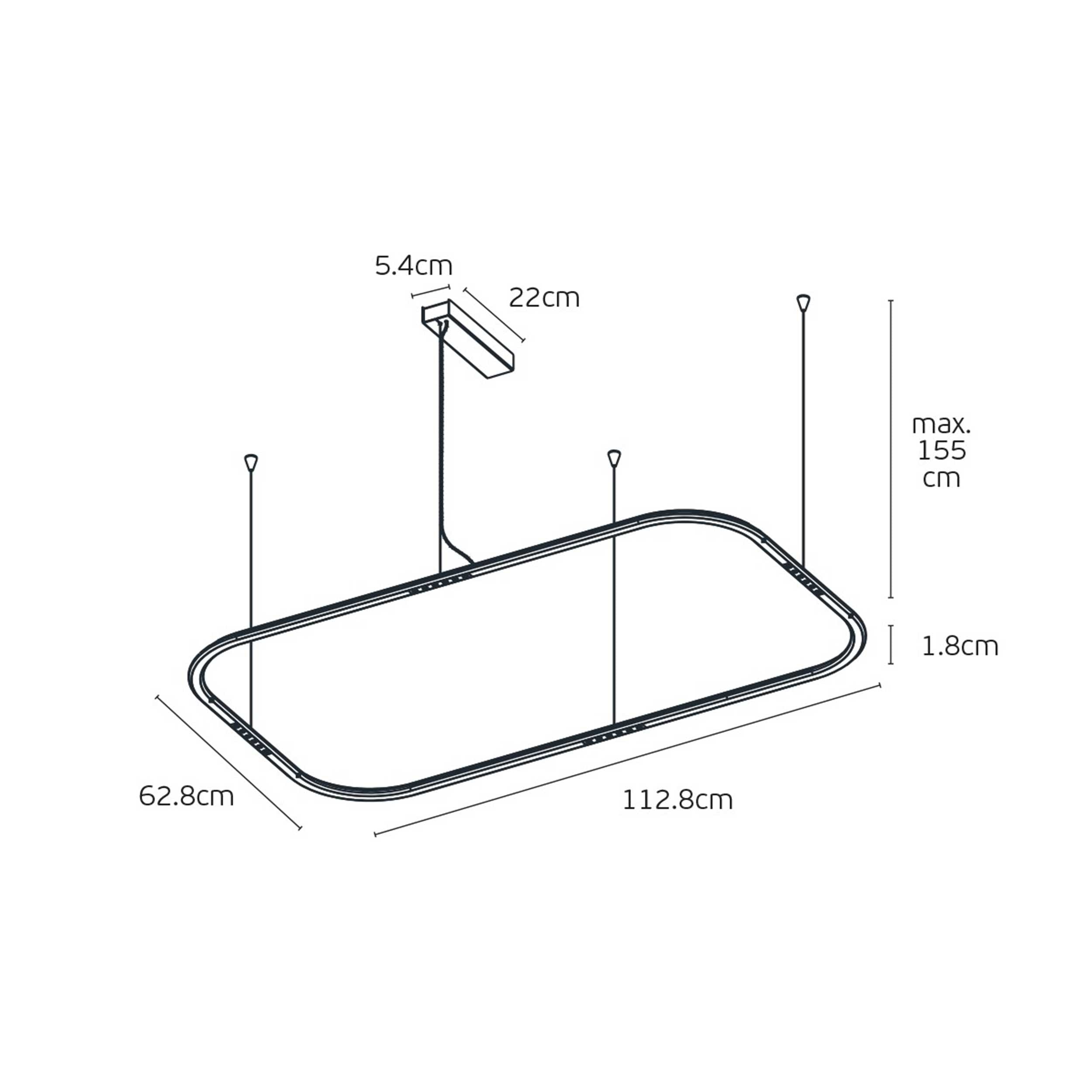 VK Light Core LED Hängeleuchte 