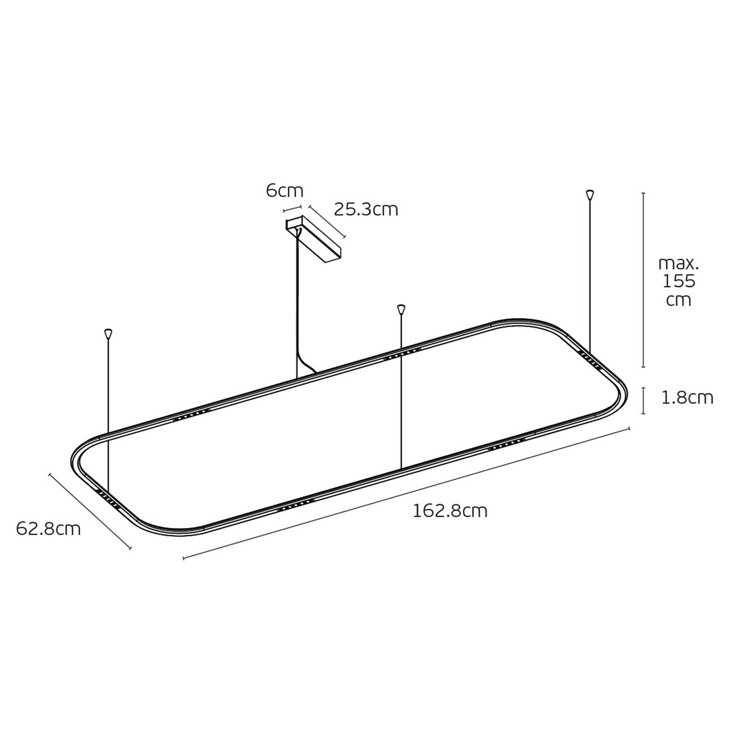 VK Light Core LED Hängeleuchte 