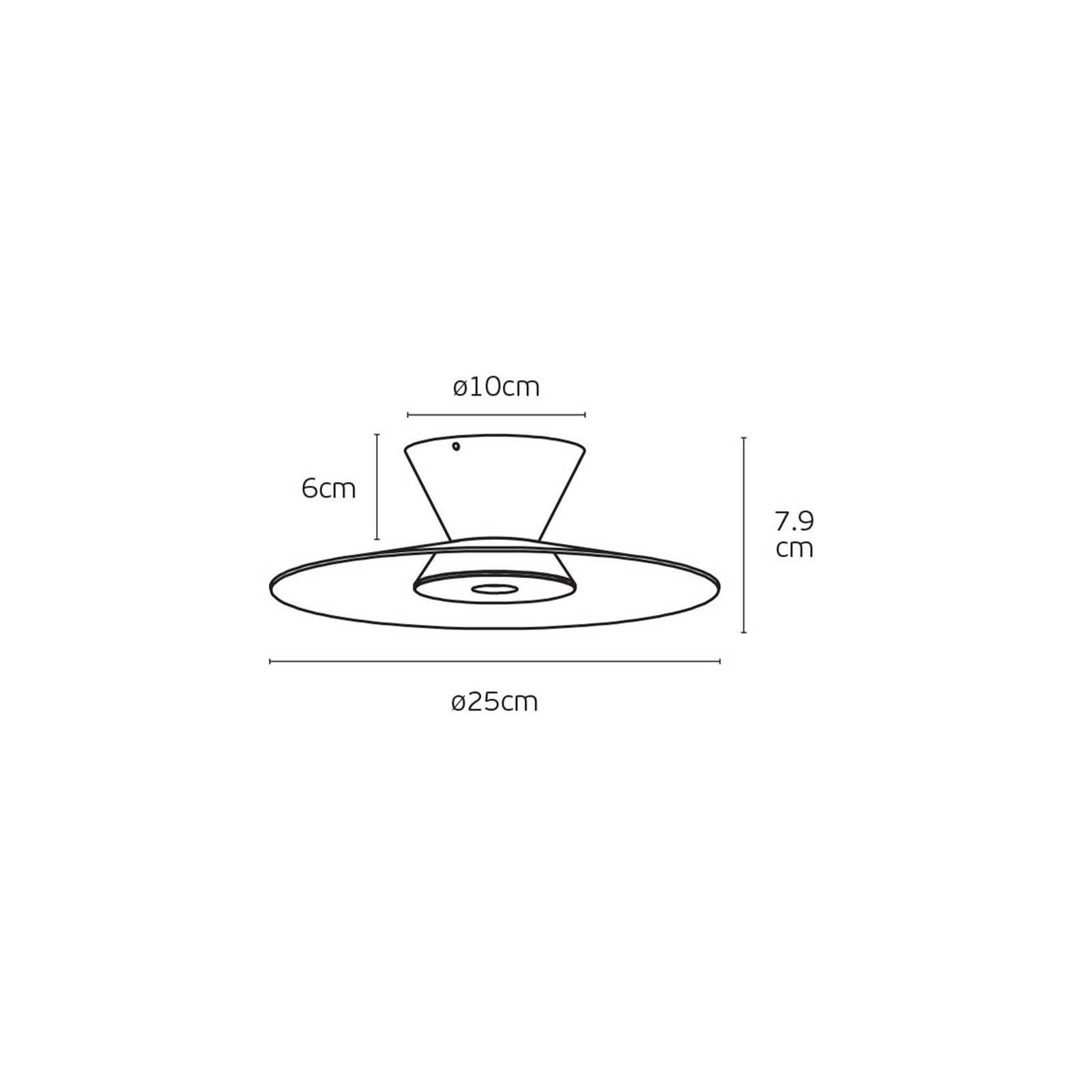 VK Light Elise LED Deckenleuchte 