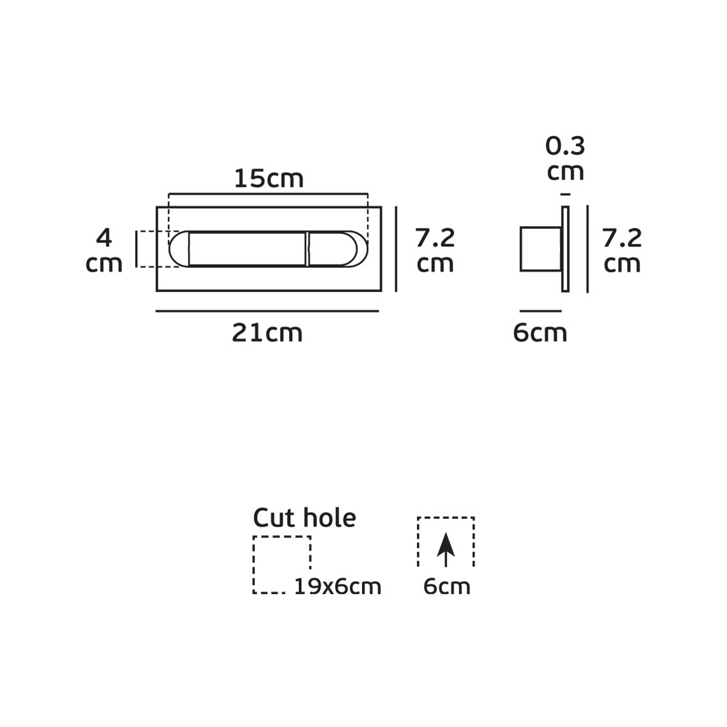 VK Light Ellis LED Wandleuchte 