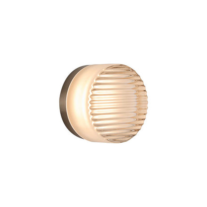 VK Light Glace LED Wandleuchte  mit geriffeltem Design