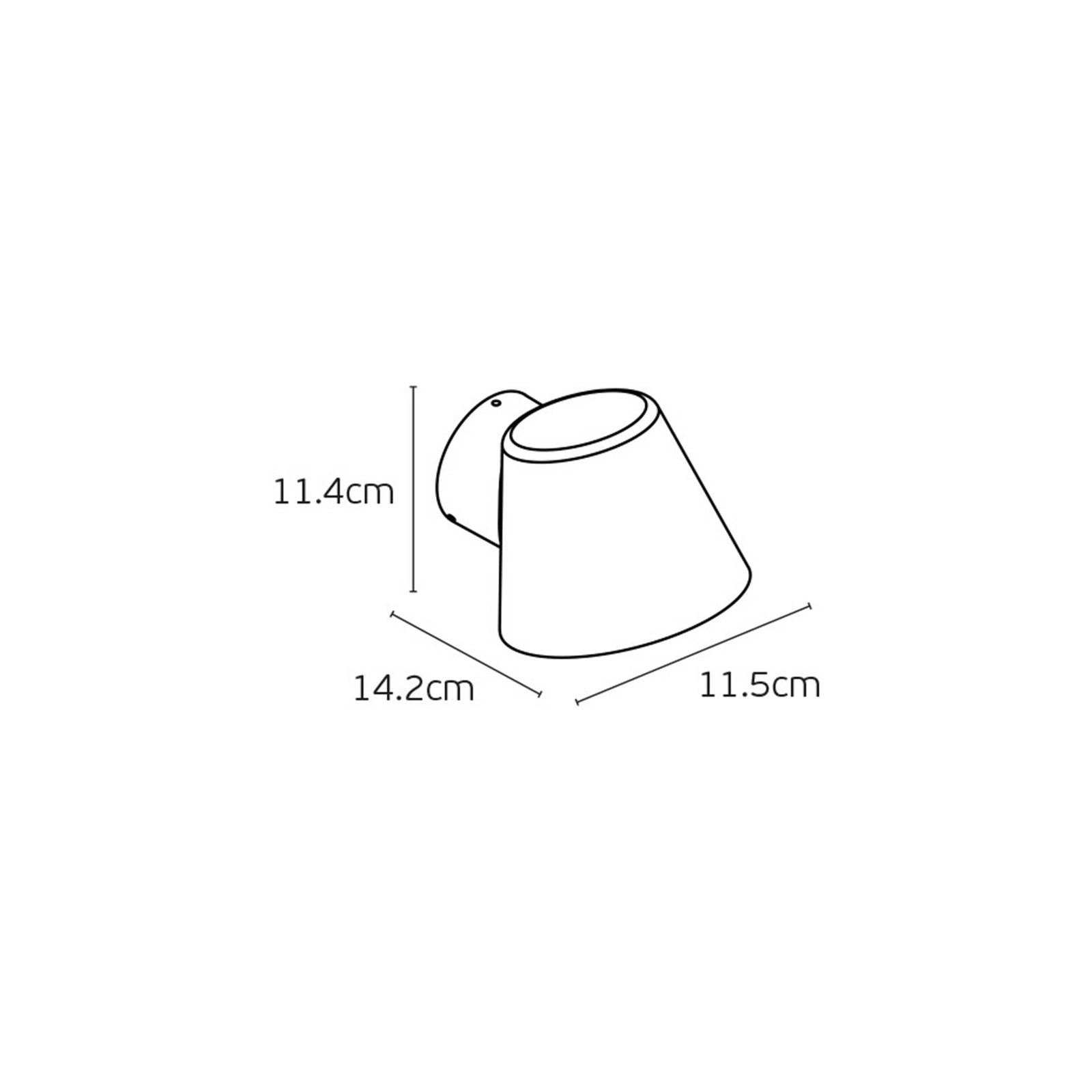 VK Light Kupo GU10 Wandleuchte  IP65