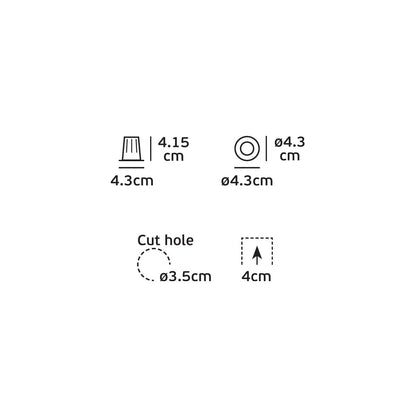 VK Light Bloc Mini LED verstellbare Einbauleuchte 