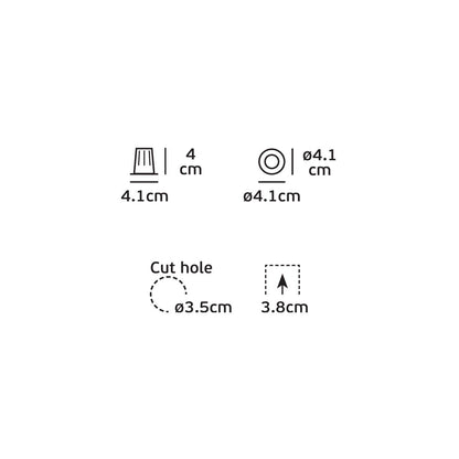 VK Light Bloc Narrow LED Einbauleuchte 