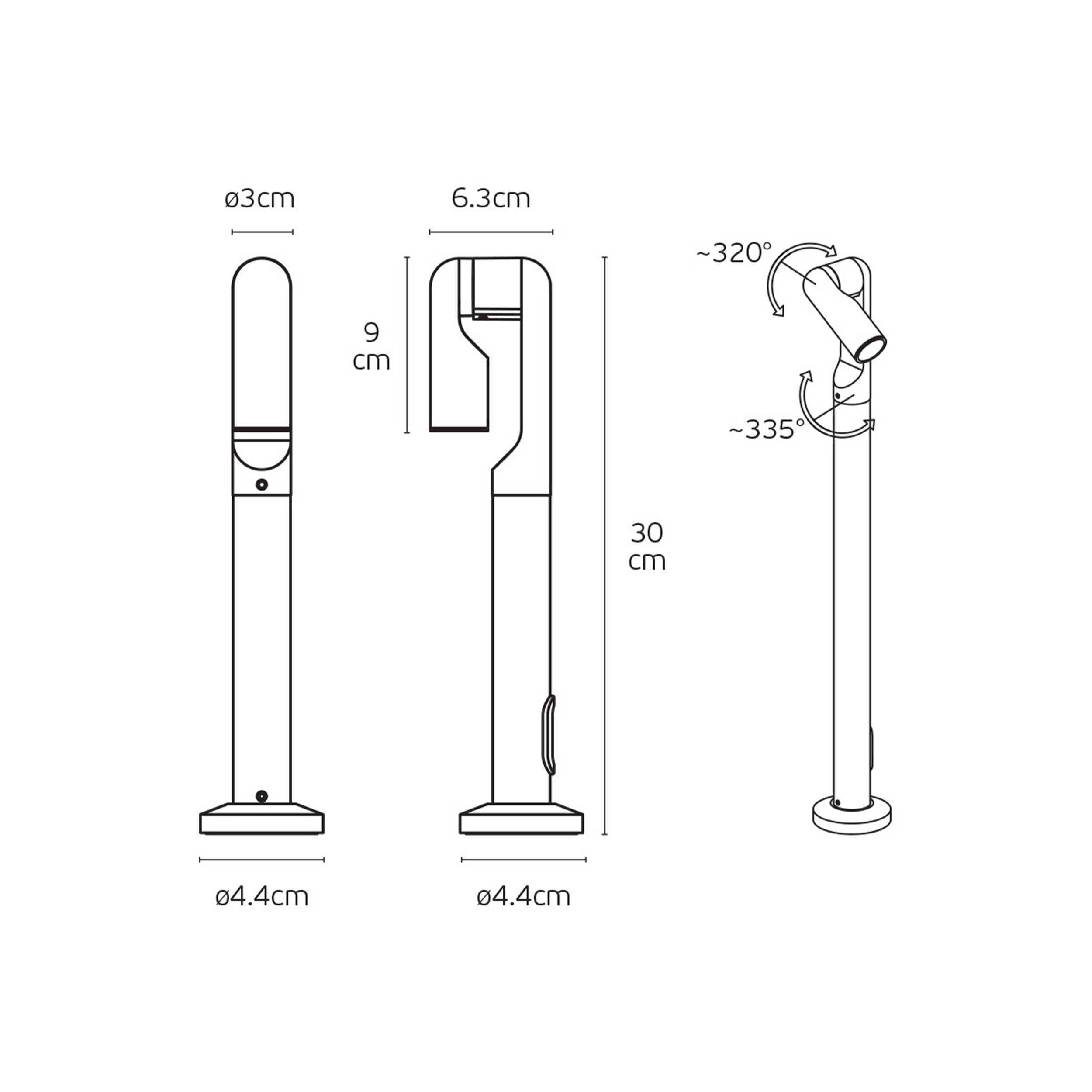 VK Light Lip LED-Mastleuchte  IP65