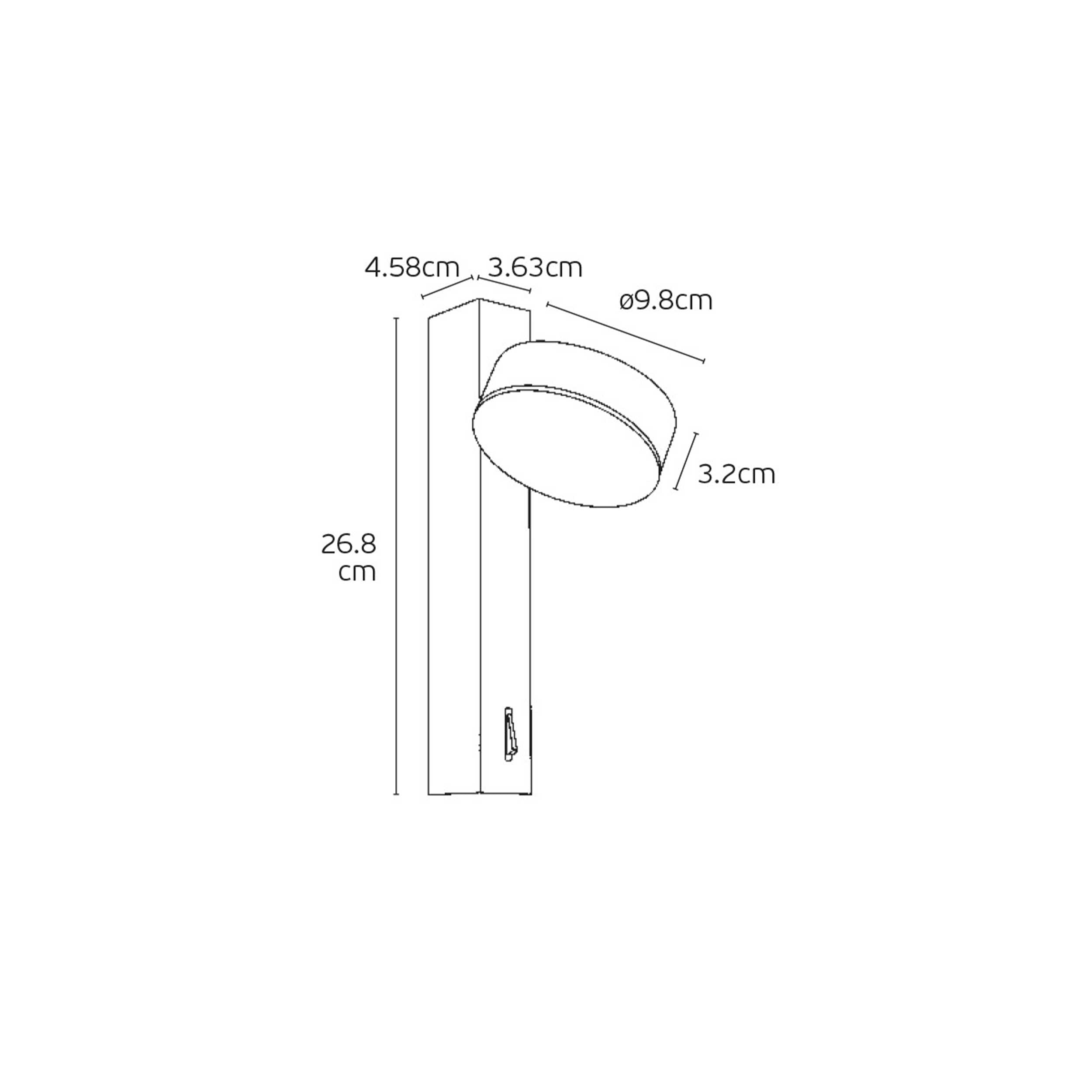 VK Light Lopi LED Wandleuchte 