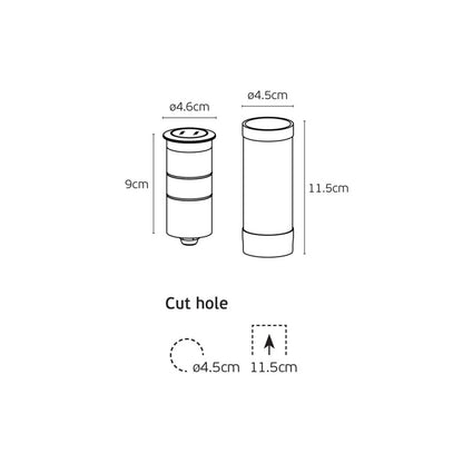 VK Light Moom LED-Mastleuchte  IP67