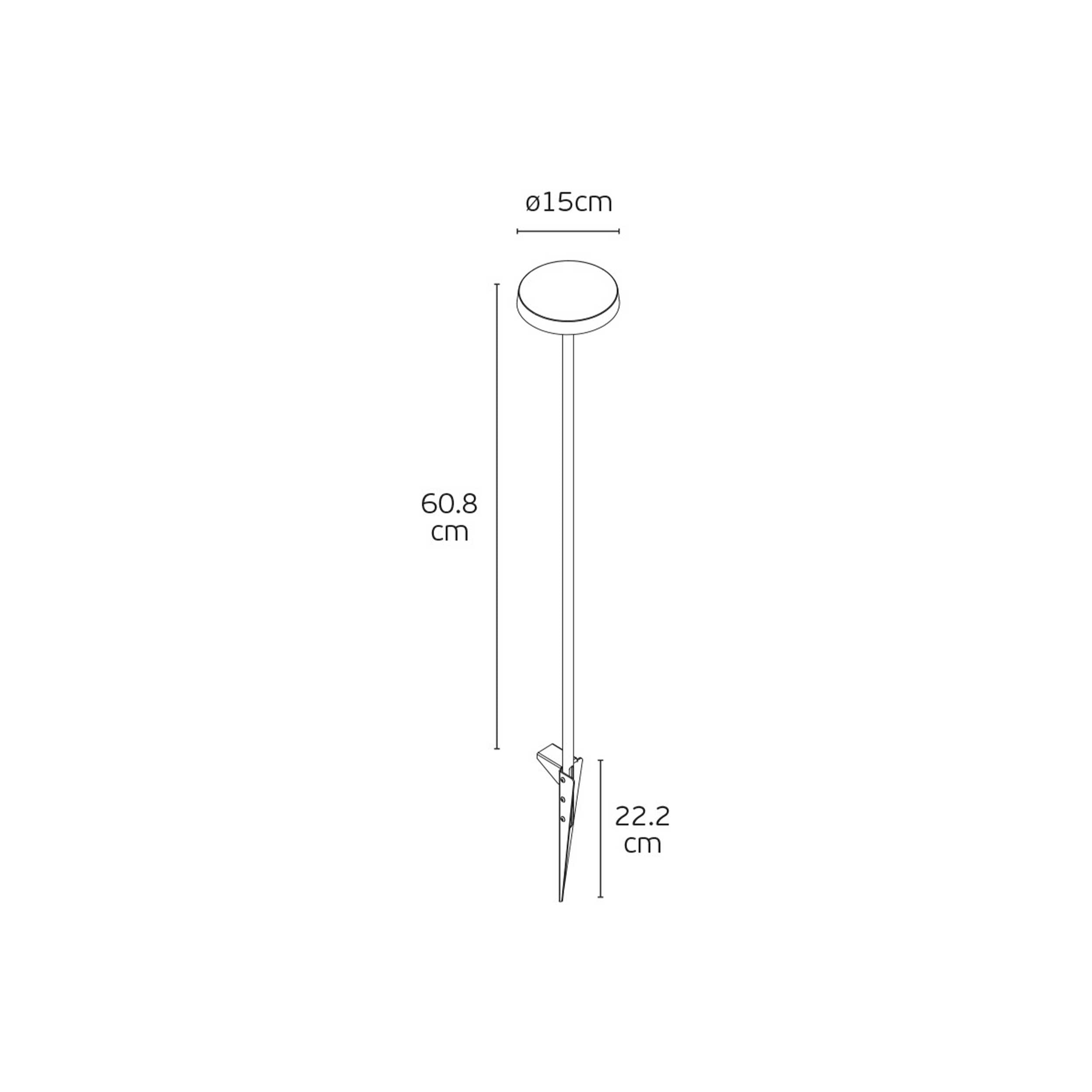 VK Light Mush LED-Mastleuchte  mit Steckanschluss, Schutzart IP65