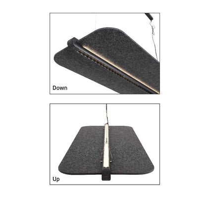 VK Light Mute L LED hängende Akustikleuchte  horizontal