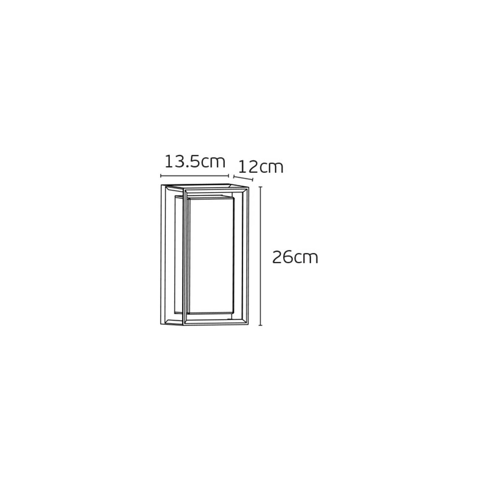 VK Light Neon LED Wandleuchte  IP65, rechteckig
