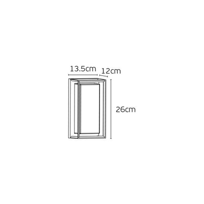 VK Light Neon LED Wandleuchte  IP65, rechteckig